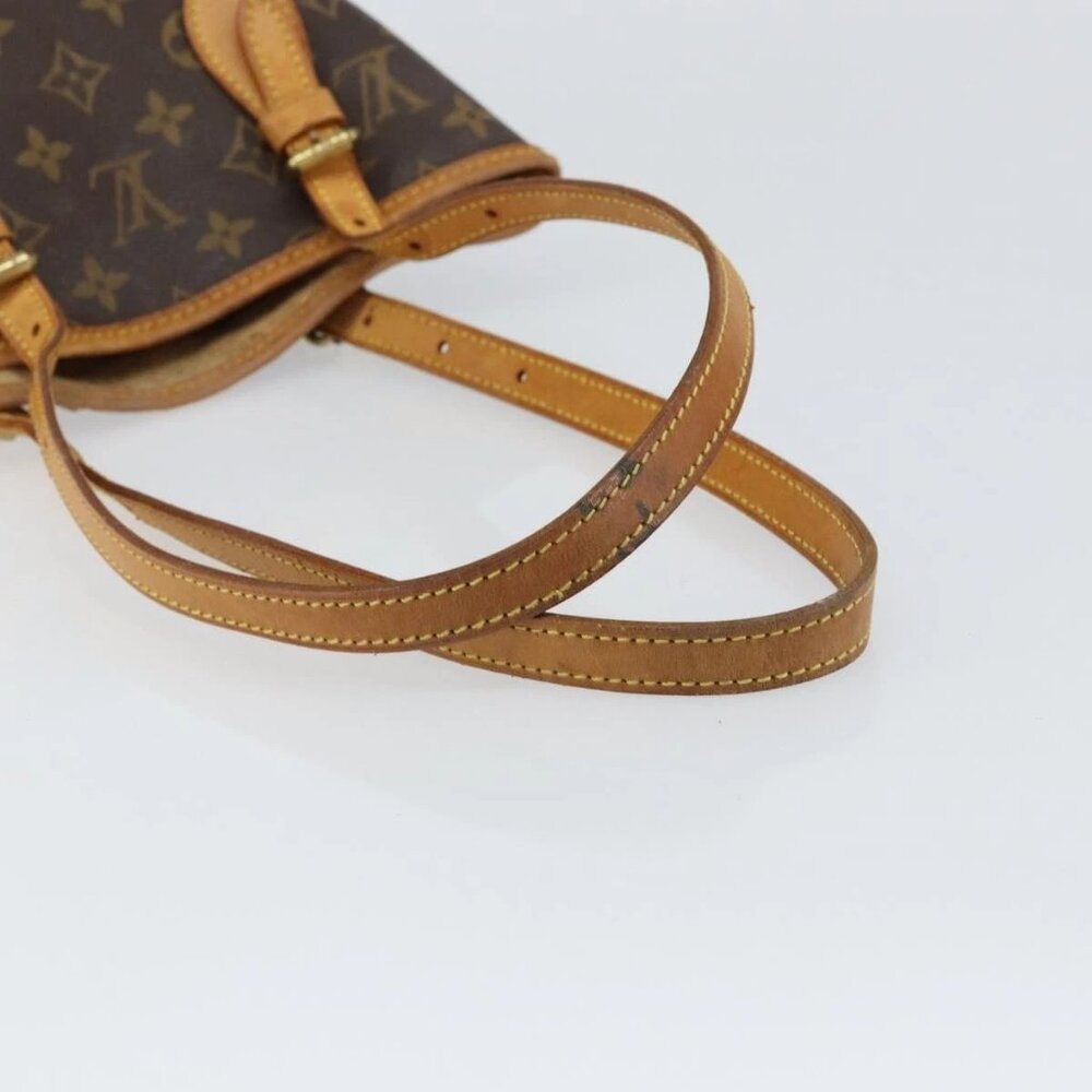 LOUIS VUITTON Monogram Bucket PM Shoulder Bag M42238 LV Auth gh1038 - Picture 7 of 16